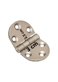 Resim Yüksel Oval Alüminyum Kasa Menteşesi 3 Cm Siyah 