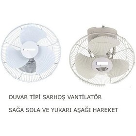 Resim Garanti Vantilatör Şarhoş Tavan Duvar 16 Inc Tavan 