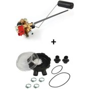 Resim Atiker Silindir Şamandıra Süper 315/30 Derece 8 Mm + Havalandırma Kapaklı 