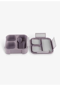 Resim Citron Çatal Ve Kaşıklı Bento Beslenme Kutusu Seti - Purple 1196861 1 