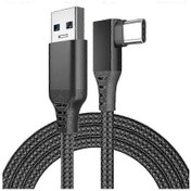 Resim Oculus Quest 2 İçin Bağlantı Kablosu, Hızlı Şarj Ve Pc Veri Aktarımı Usb C 3.2 Gen1 5gbps Pd Transfer Şarj Kablosu Vr Kulaklık Bağlantı Kablosu 