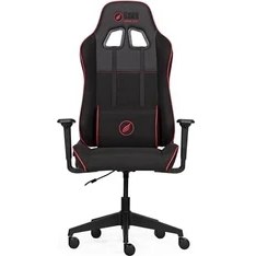 Resim Ohbe Express Hawk Gaming Chair Fab E3 Siyah Kırmızı Kumaş Oyuncu Koltuğu 