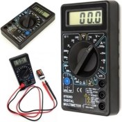 Resim Selfbuysell Dijital Avometre Multimetre Ölçü Aleti Akım Voltaj Direnç Ölçer 