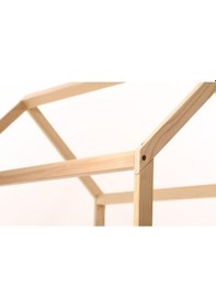 Resim Markaawm Markaawm Montessori Çocuk Yatak Doğal Çam 90X190 Karyola Deniz 