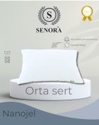 Resim SENORA Orta Sertlikte Ve Yükseklikte Anti Bakteriyel Nanojel Elyaf Dolgulu Yastık 