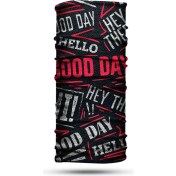 Resim Dair Aksesuar Kırmızı Good Day Motosiklet Boyunluk Bandana 