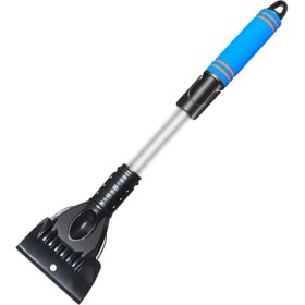 Resim Cdwishbest Eldiven Stili Yok Teleskopik Ayarlanabilir Uzunluk Araba Eldivenli Buz Kazıyıcı Buz Kar Küreği Kış Taşıması Kolay Araba Kar Döner Fırça Başlığı (Yurt Dışından) 