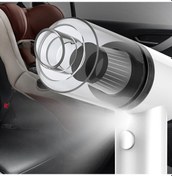 Resim Siyah 2023 Araba Ev Kablosuz Elektrikli Süpürge 12000pa Güçlü Elektrikli Süpürge Mini Taşınabilir El Şarj Yüksek Güçlü Otomatik Elektrikli Süpürge 
