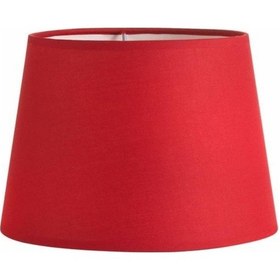 Resim Konik Kırmızı Lambader Başlık Çap 35 Cm Konik Lb828 