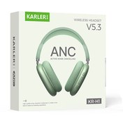 Resim Karler Bass F08 Dijital Şarj Göstergeli TWS Bluetooth Kulaklık - Yeşil FLKRY 