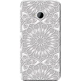 Resim Ceppare Htc One M7 Kılıf Desen Baskılı Silikon Kapak Vektör Tasarım STK:520 