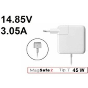 Resim Magsafe 2 Apple Uyumlu MacBook Air 45W 14.85V 3.05A Clap302 