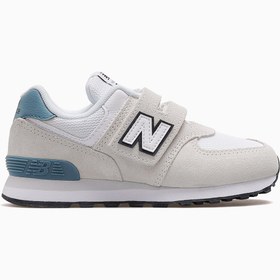 Resim New Balance Unisex Çocuk Sneaker Spor Ayakkabı 26y Nb574 F Gri 