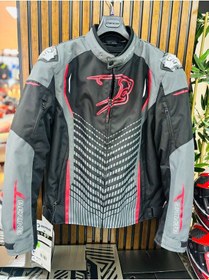 Resim Bering 0069 Gang 4 Mevsim Motosiklet Montu Siyah-gri-kırmızı 