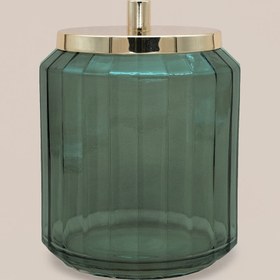 Resim Emerald Cam Banyo Kavanozu, Pamukluk 