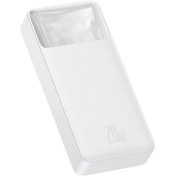 Resim Baseus Bipow 20w Hızlı Şarj 10000 Mah Led Göstergeli Powerbank Beyaz BEYAZ 