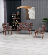 Resim Harmony Milano Çay Seti Koltuk Takımı Cafe, Ofis, Balkon, Yazlık, Teras, Bahçe Koltuğu Berjer 