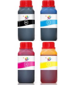 Resim QC Brother Tanklı Yazıcı Uyumlu EKONOMİK Mürekkep Seti 250ml 4 Renk 