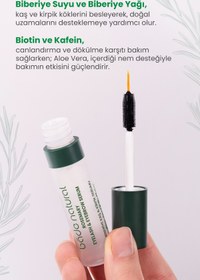 Resim Bade Natural Biberiye Yağı Kaş Kirpik Bakım Serumu Besleyici ve Güçlendirici 10 ml 