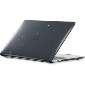 Resim Arabulalaca Macbook Air 13' 2020 A2337 (M1) Parlak Kristal Simli Kılıf 
