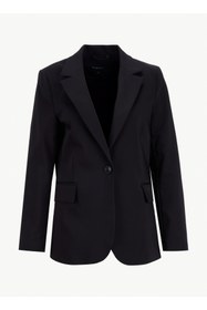Resim Fabrika Siyah Kadın Blazer F6SL-CKT0331 