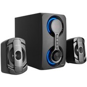 Resim MİKADO MD-221BT 2+1 40W USB RGB LED GAMİNG SPEAKER 