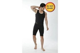 Resim Kadın Sweet Sauna Termal İç Giyim Atlet Kısa Paçalı Tayt Takım Spor Yaparken Rahatlık Sağlar 