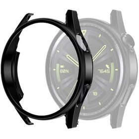 Resim Sones Huawei Gt3 42mm Temperli Cam Filmi Yağ Spreyi Mat Pc Kılıfı 