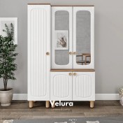 Resim Rana 5 Kapaklı Portmanto Beyaz 