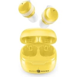 Resim Cellular Line Music Sound Flow Tws Kulaklık-Sarı 