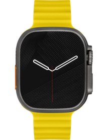Resim Navimarine Ultra8 Tw7707 Sarı Smart Akıllı Erkek Kol Saati 