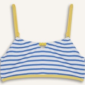 Resim Defacto Kız Çocuk Çizgili Bikini Takımı E5131a825hsbe194 Mavi 