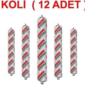 Resim Soudal Soudaflex 40 Fcbeyaz 600 Ml Sosis 1 Koli- 12 Adet 