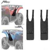 Resim Atv Arka Yolcu Ayak Tabanı 2 Adet, Genişletilebilir, Katlanabilir, Çarpma Dayanıklı, Delme Yok Kurulum, Oxford Kumaşı 