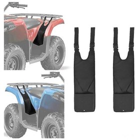 Resim Atv Arka Yolcu Ayak Tabanı 2 Adet, Genişletilebilir, Katlanabilir, Çarpma Dayanıklı, Delme Yok Kurulum, Oxford Kumaşı 