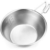 Resim Yuntech01 304 Paslanmaz Çelik 310ml Çok Amaçlı Salata Kasesi Ve Süzgeç Seti Çok Renkli 