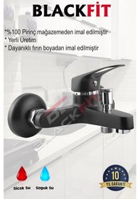 Resim Siyah Tepe Duş Seti Yağmurlama Duş Robotu Duş Başlığı Banyo Lavabo Bataryası Mutfak Çeşmesi Siyah 