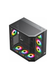Resim Powerboost Pb-a4375b 750w 80+ Bronz Usb 3.2 Argb Atx Mid Tower Siyah Kasa 