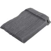 Resim Perfect 50 Adet Naylon Kayış Kanca ve Döngü Kablosu Kablosu Bağları Düzenli Organizatör Kablo Bağları Gri 12X150MM (Yurt Dışından) 