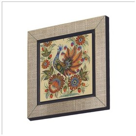 Resim Tavus Kuşu Baskılı Mdf Magnet 7x7 403 