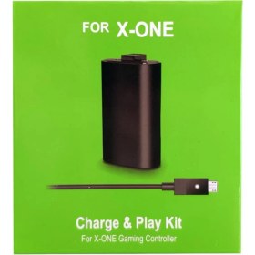 Resim Xbox One Şarj Kiti Xbox One Play & Charge Kit Gamepad Batarya Şarj 