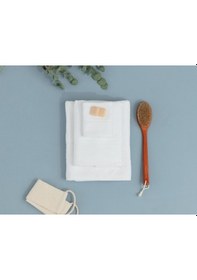 Resim Madame Coco Stripe Armürlü Yüz Havlusu 