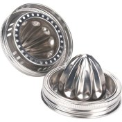 Resim Empoorlium 2 Adet Kavanoz Paslanmaz Çelik Sıkacağı Kapaklı Narenciye Sıkacağı Cam Turşu Kavanozu Limon Sıkacağı Manuel Narenciye Sıkacağı Geniş Ağız Kapağı (Yurt Dışından) 