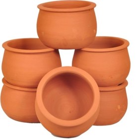 Resim Teknotrust Toprak Yogurt Güveci 15*10 cm 6 Adet 