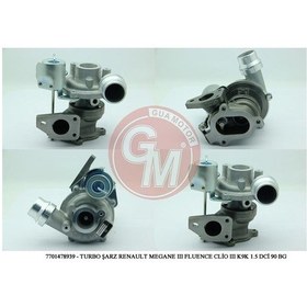 Resim Gua 40618 - Turbo Şarj Renault Captur Clio Iıı Clio Iv Megane Iı 