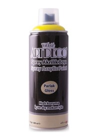 Resim Artdeco Akrilik Sprey Boya 400 ML Sari - 259137157 