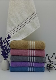 Resim Sertay 50x90 Eko Kare Armül El/yüz Havlusu 12'li 6 Renk 