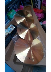 Resim Mitello Cz-1416 Bateri Zil Seti-hı-hat ve Crash-taivan Malı 