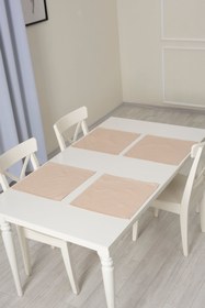 Resim 4 lü Peçete - K.BEJ / 40X40 