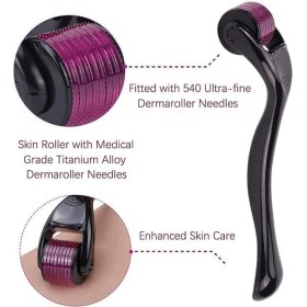 Resim Hype Store Dermaroller Titanyum Mikro Iğne Dermaroller, Yüz Için Cilt Bakımı, Yüz Kırışıklıklarına, Saç Dökülmelerine, Çatlaklara Karşı, Saç Büyümesi Için, Mikro Iğne Dermaroller Kiti, Kılıflı (0,5mm) 
